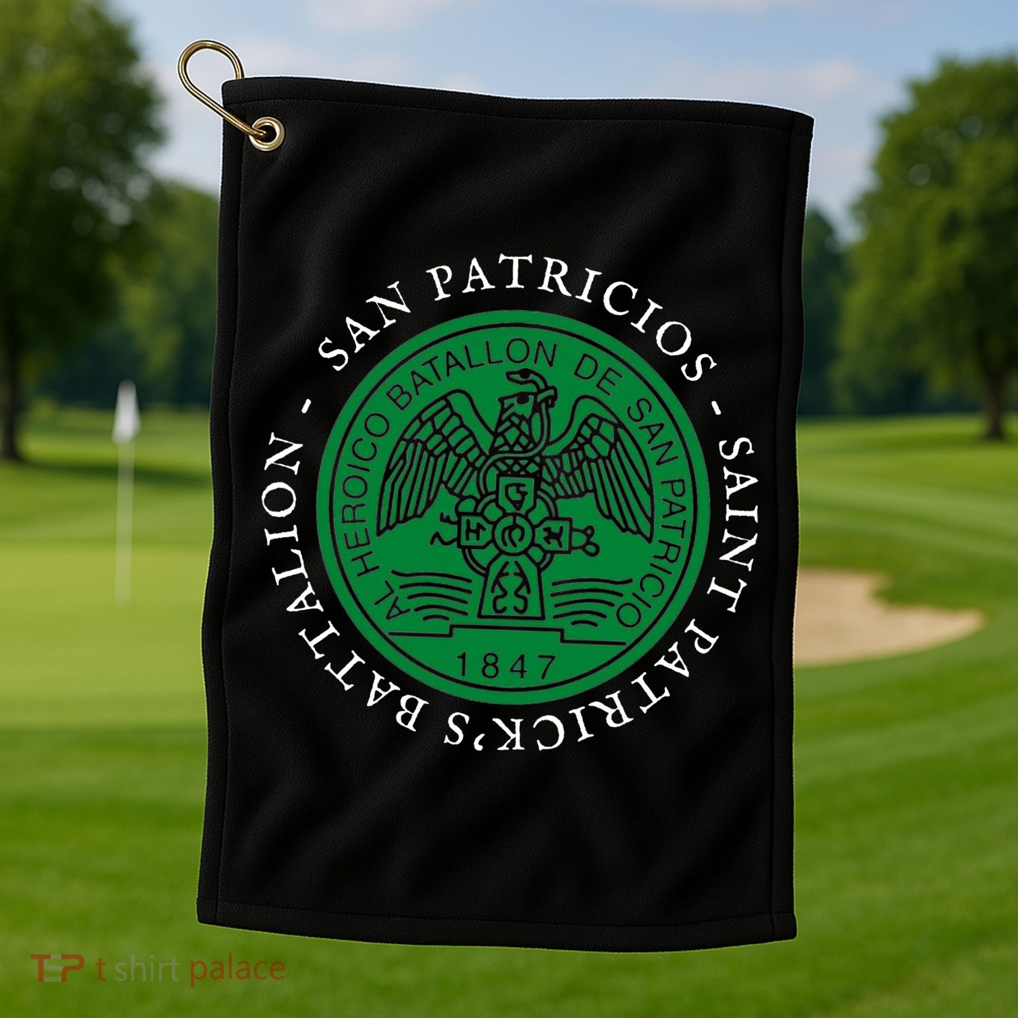 Saint Patrick's Battalion San Patricios Catholic Golf Towel