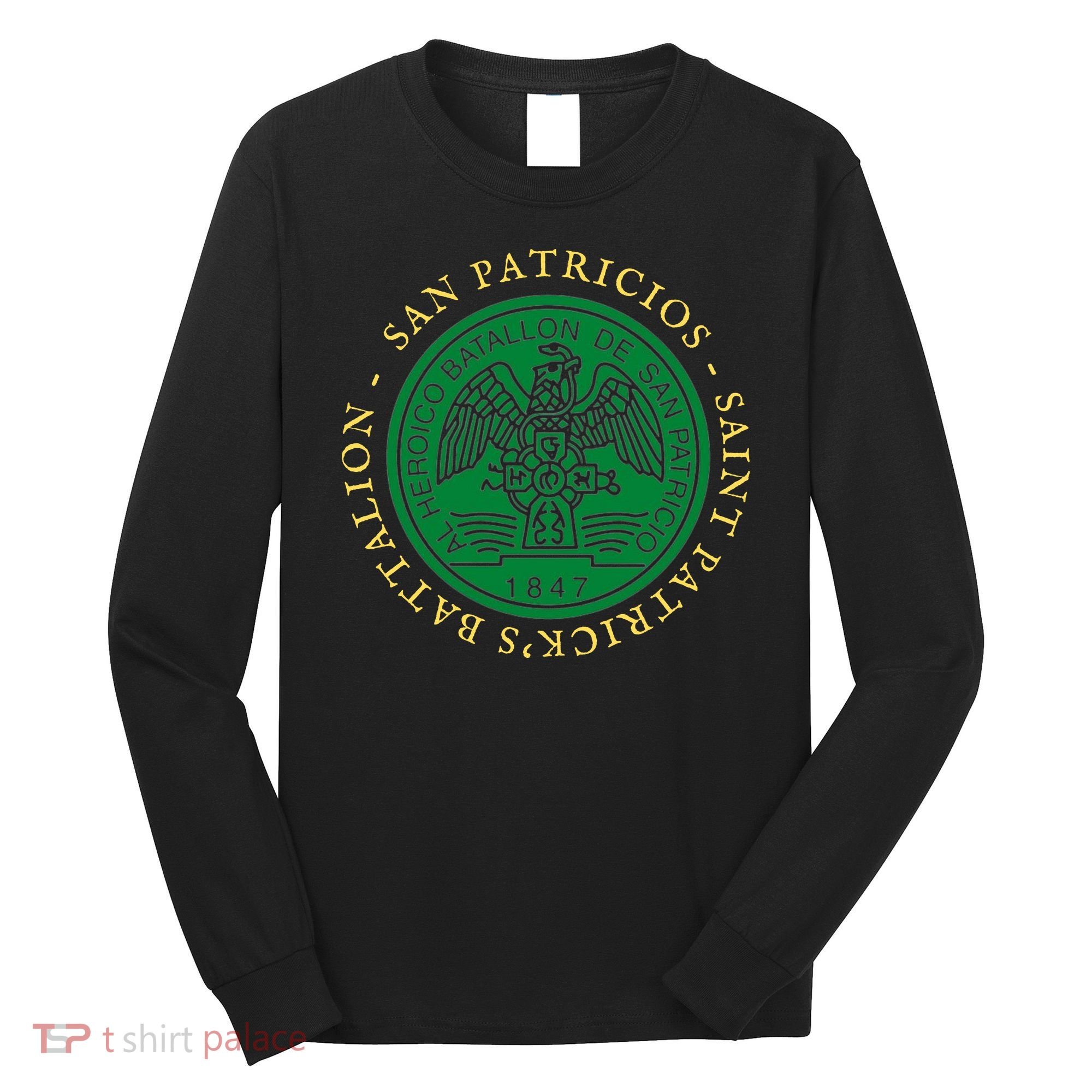 Saint Patrick's Battalion San Patricios Catholic Long Sleeve Shirt