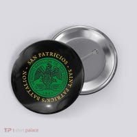Saint Patrick's Battalion San Patricios Catholic Button thumb 0