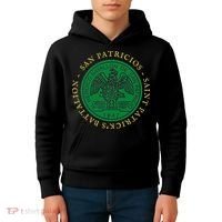 Saint Patrick's Battalion San Patricios Catholic Kids Hoodie thumb 4