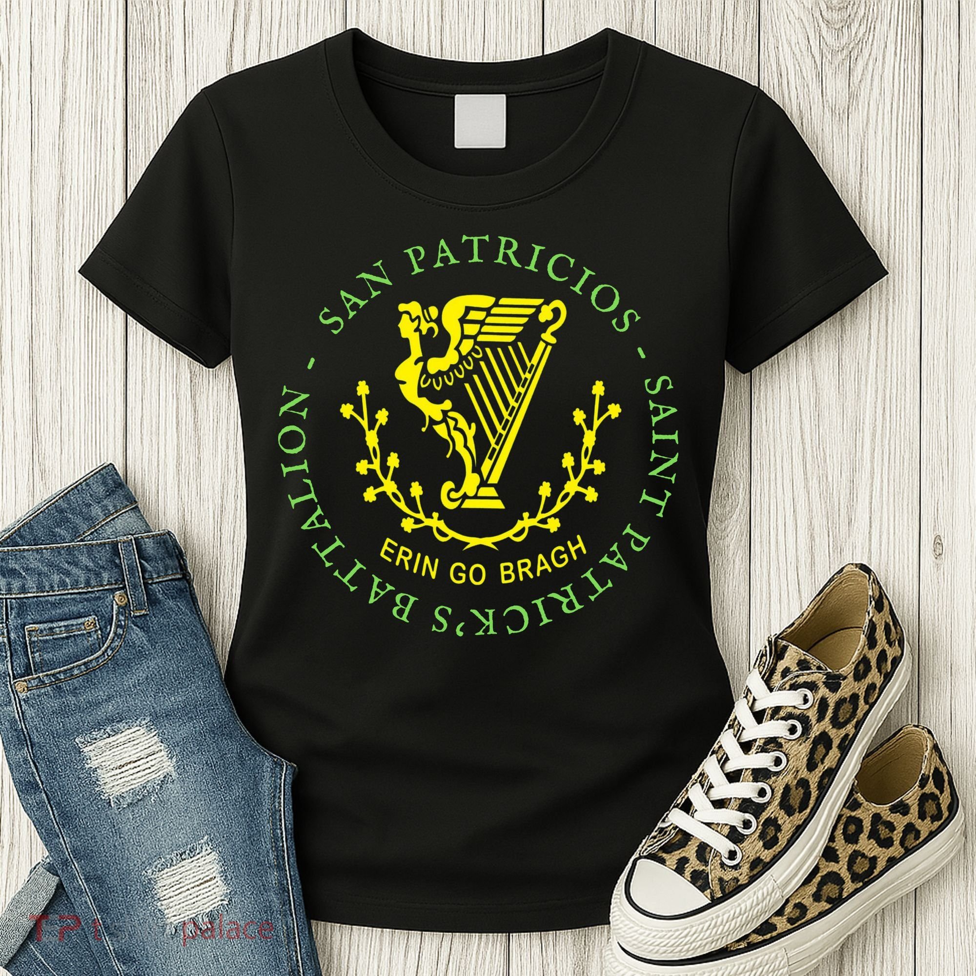 Saint Patrick's Battalion San Patricios Catholic Women's T-Shirt