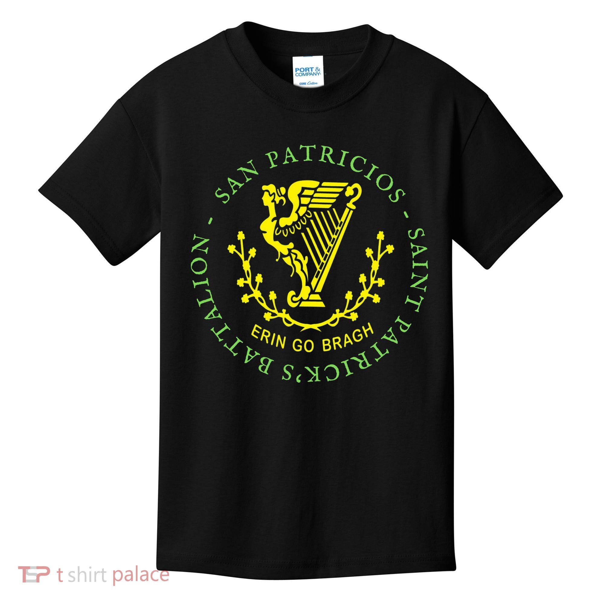 Saint Patrick's Battalion San Patricios Catholic Kids T-Shirt