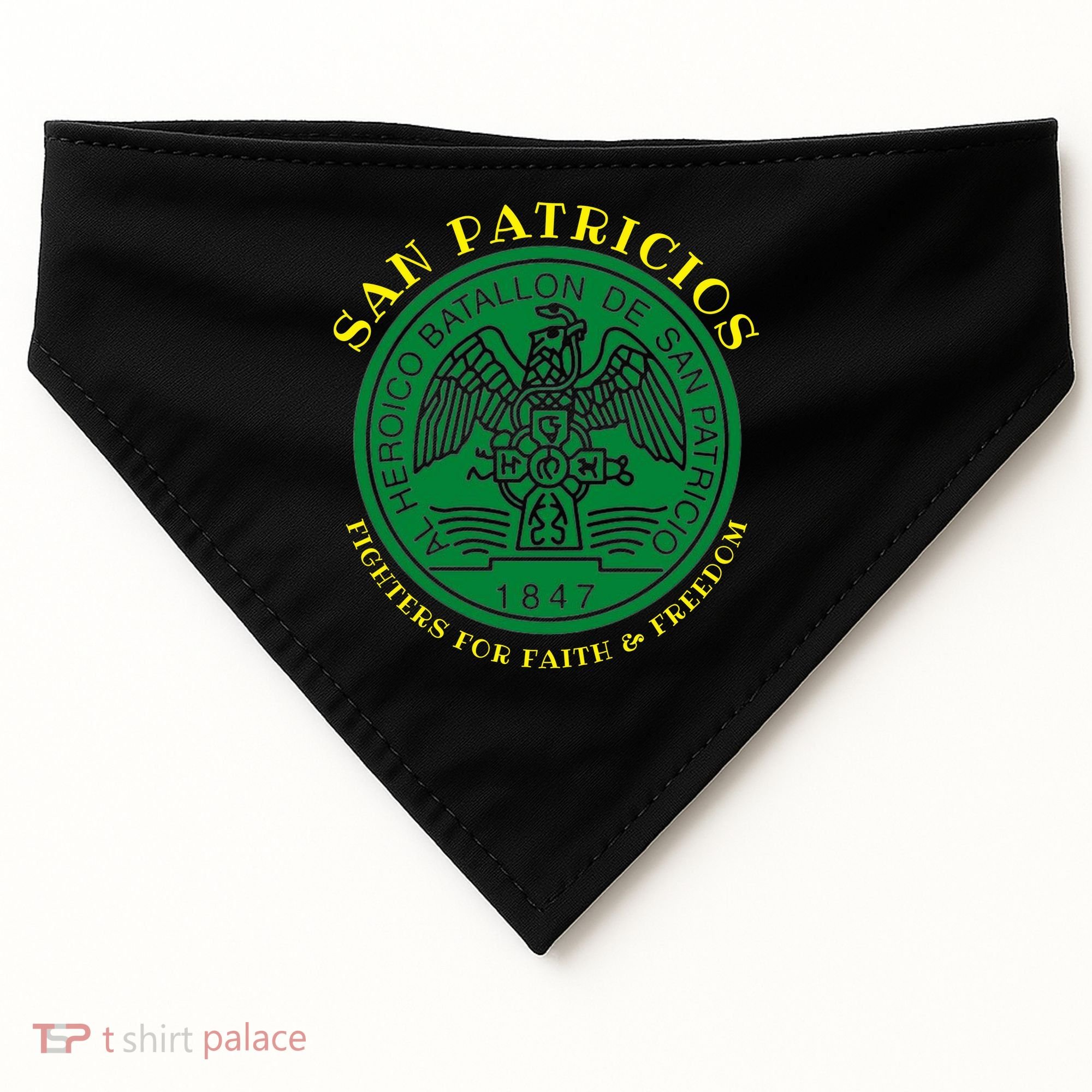 Saint Patrick's Battalion San Patricios Catholic USA-Made Doggie Bandana