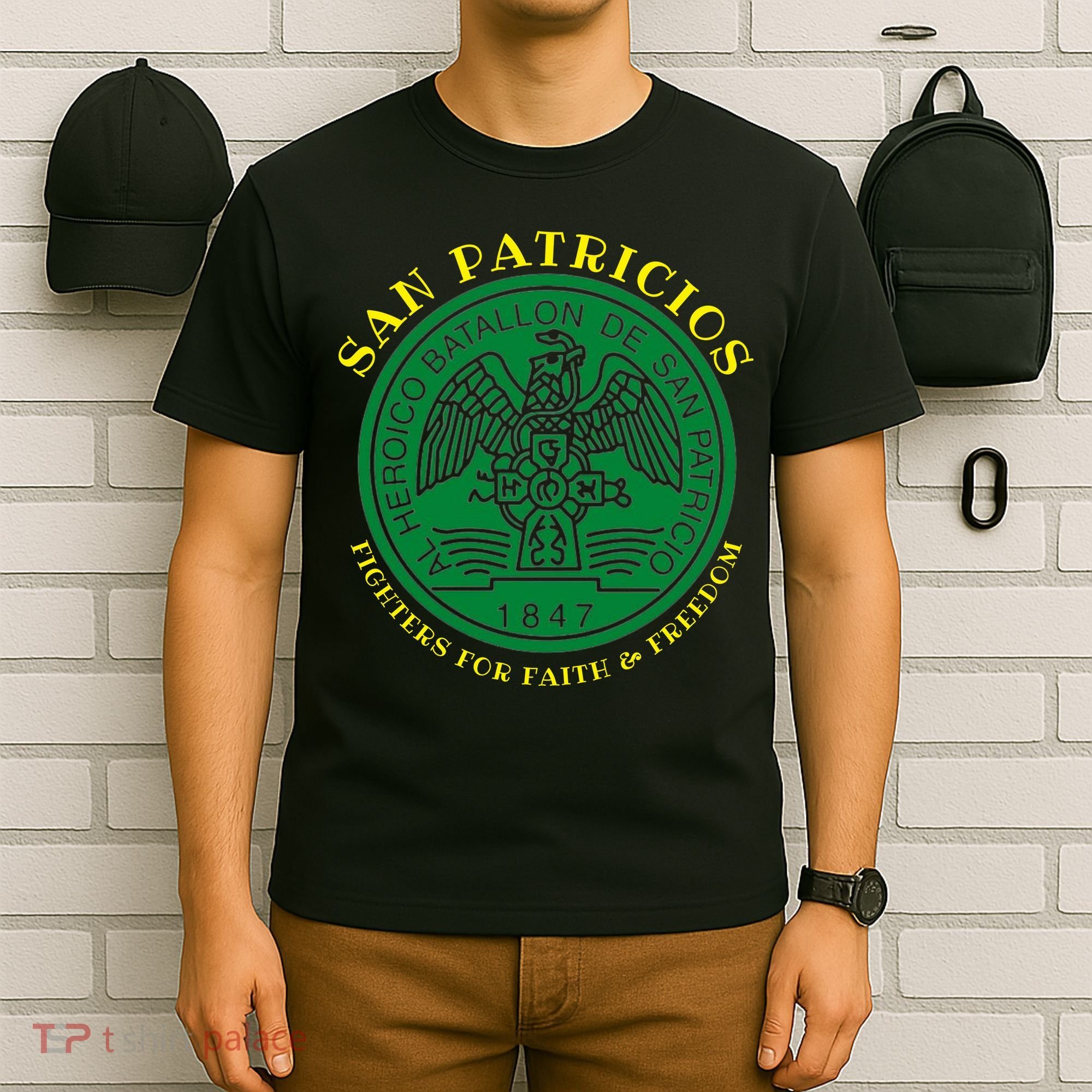 Saint Patrick's Battalion San Patricios Catholic T-Shirt