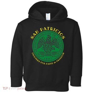 Saint Patrick's Battalion San Patricios Catholic Toddler Hoodie