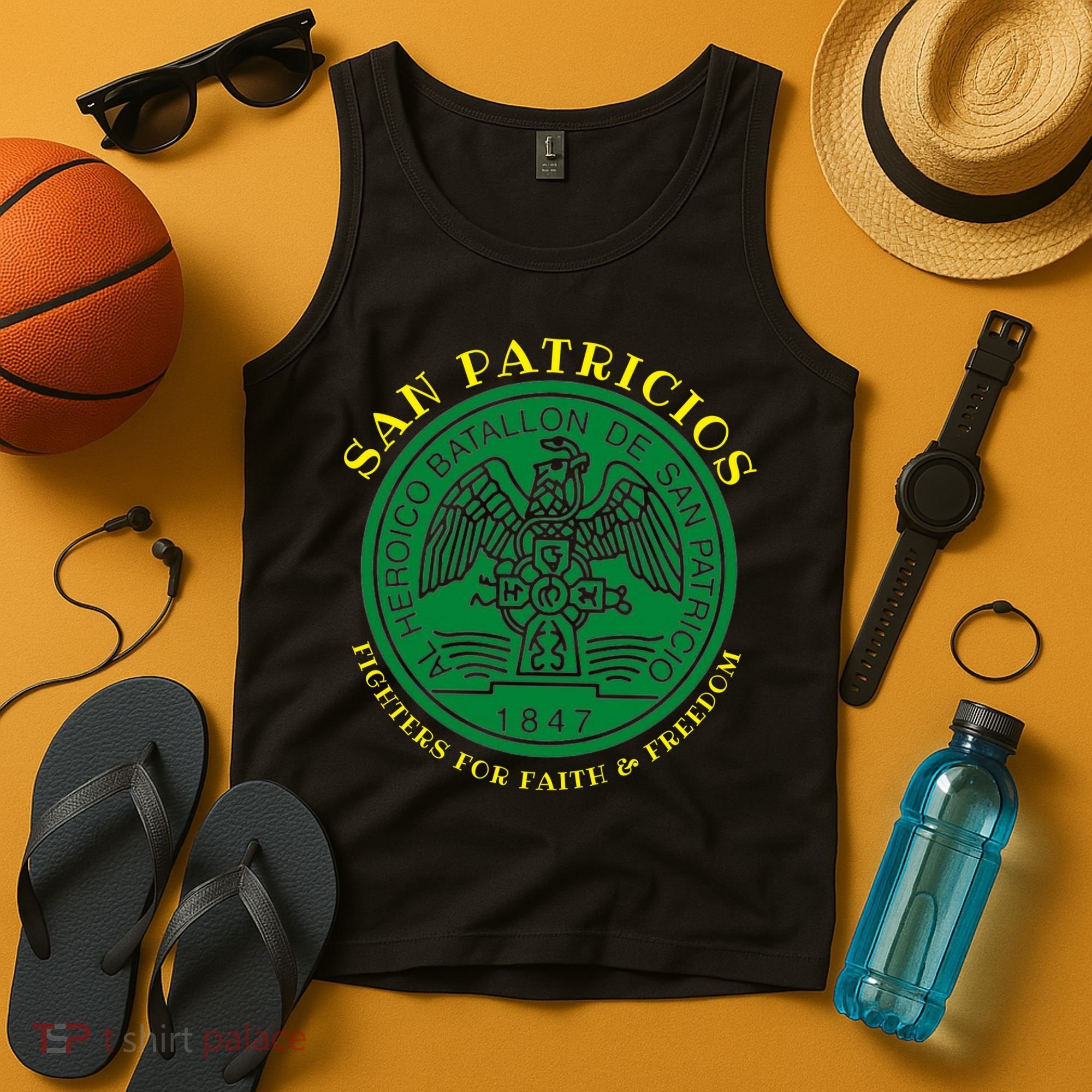 Saint Patrick's Battalion San Patricios Catholic Tank Top