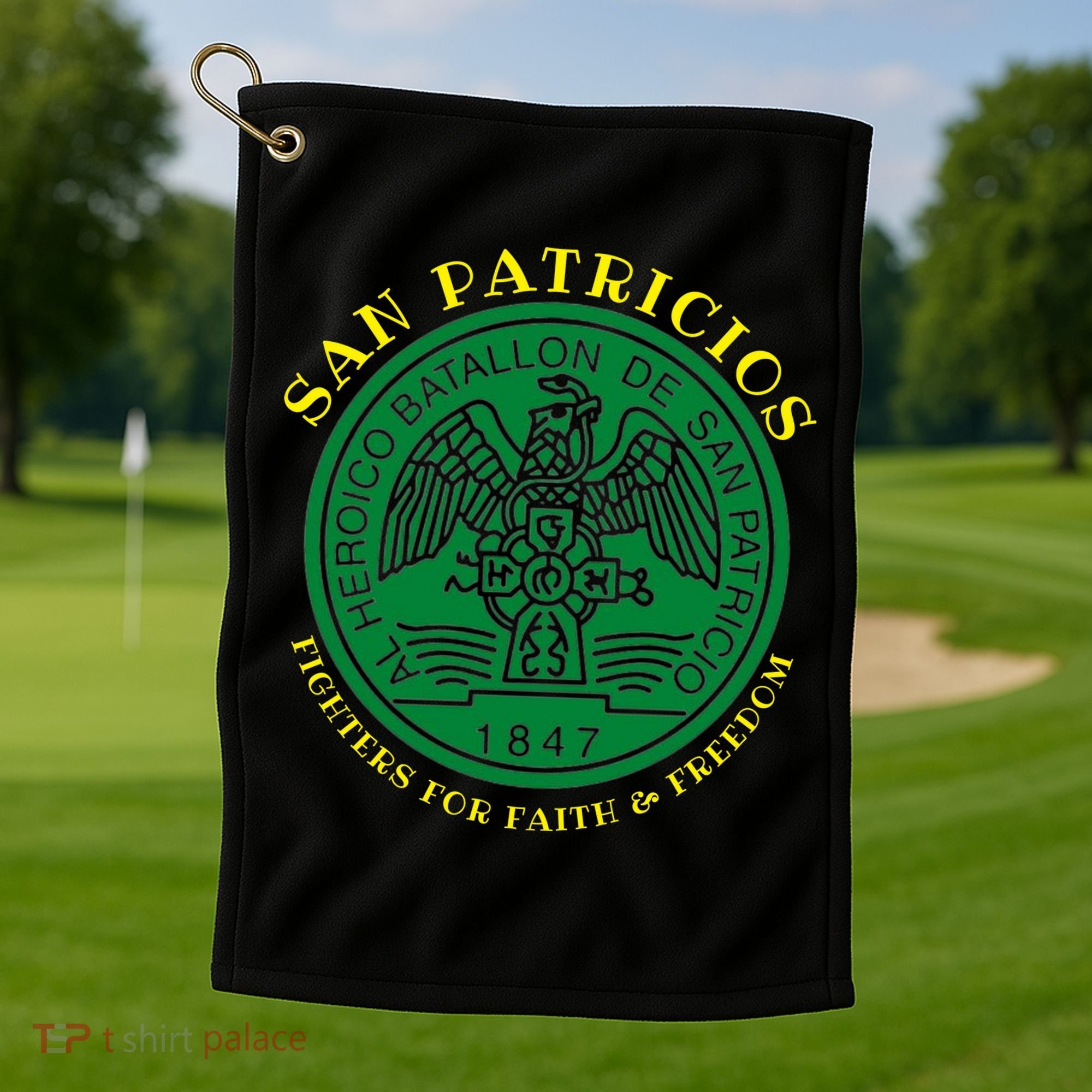 Saint Patrick's Battalion San Patricios Catholic Golf Towel