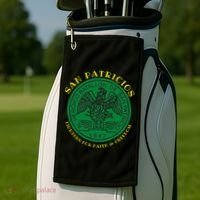 Saint Patrick's Battalion San Patricios Catholic Golf Towel thumb 2