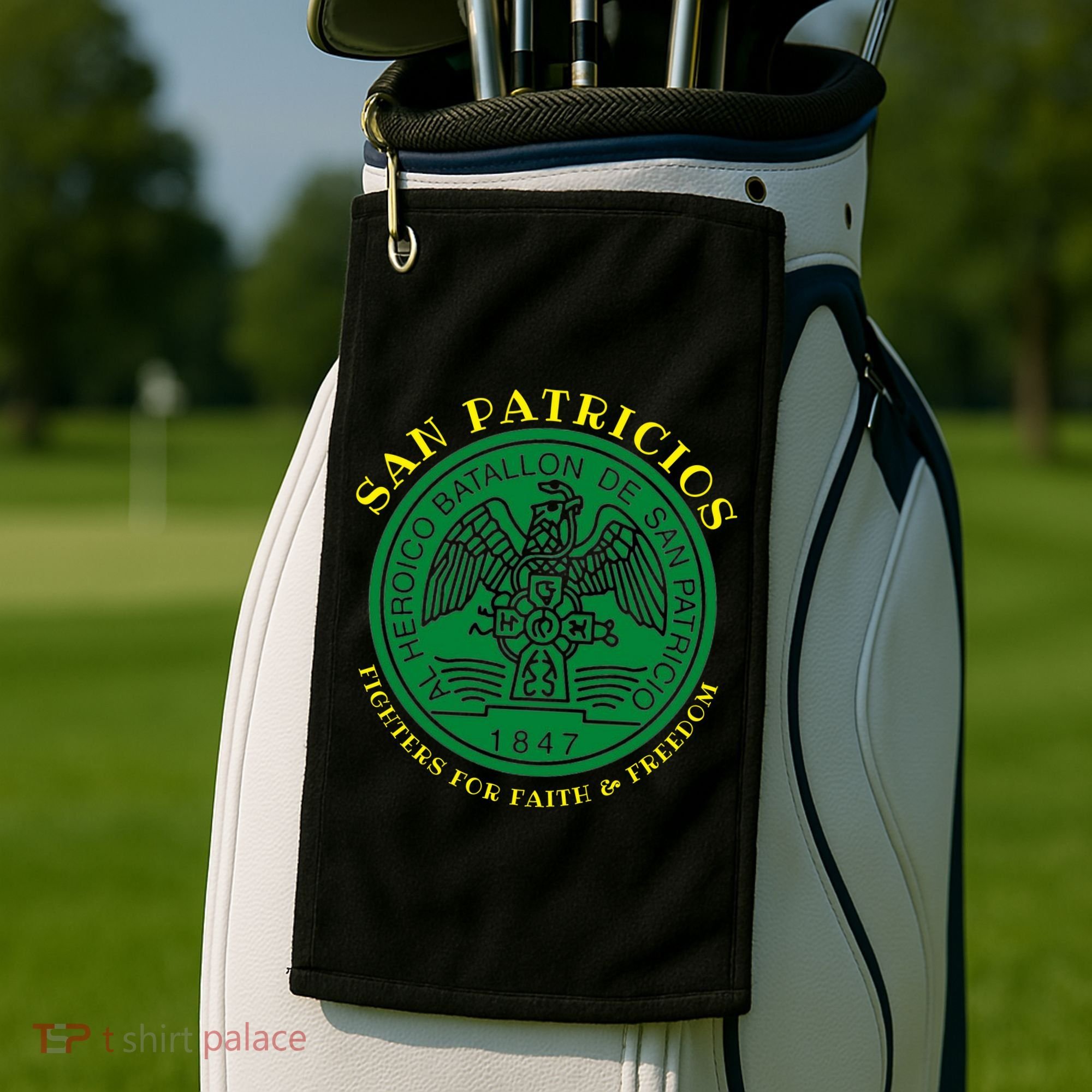 Saint Patrick's Battalion San Patricios Catholic Golf Towel