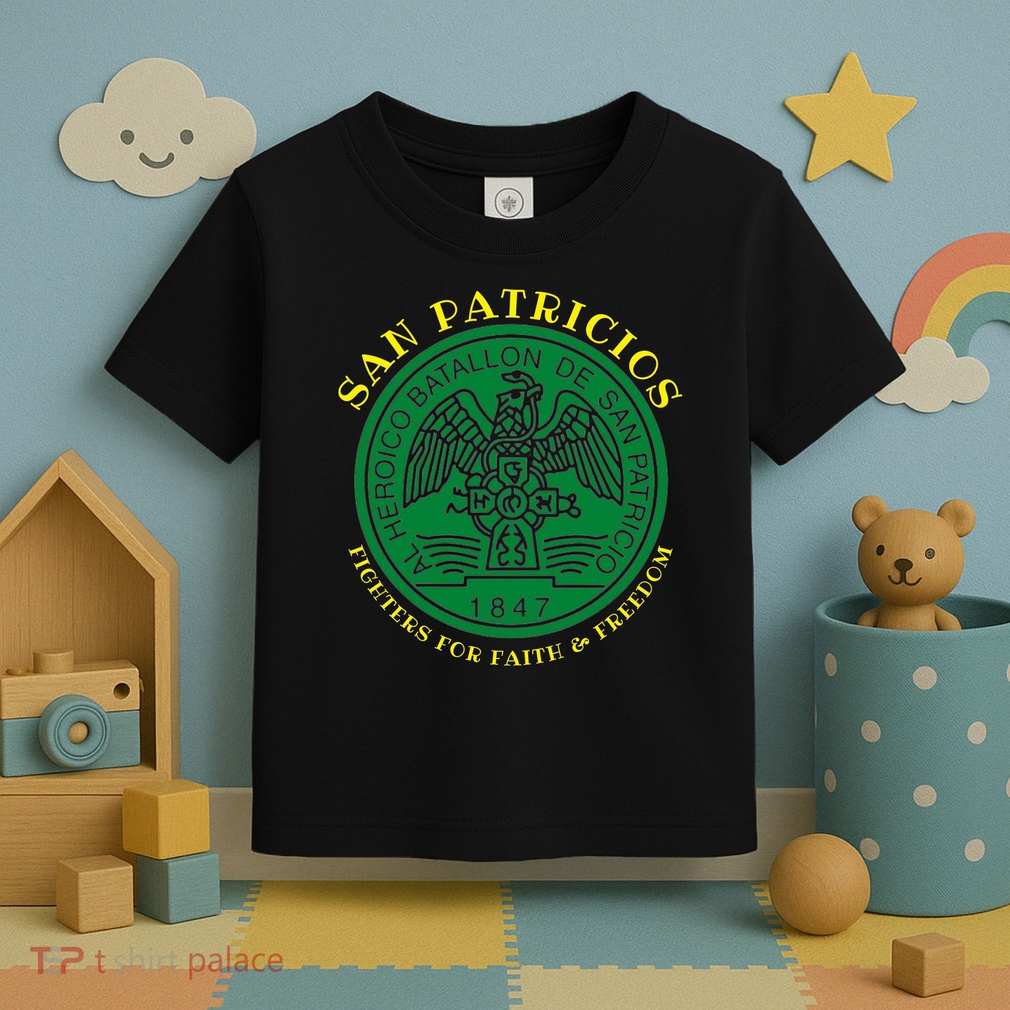 Saint Patrick's Battalion San Patricios Catholic Toddler T-Shirt