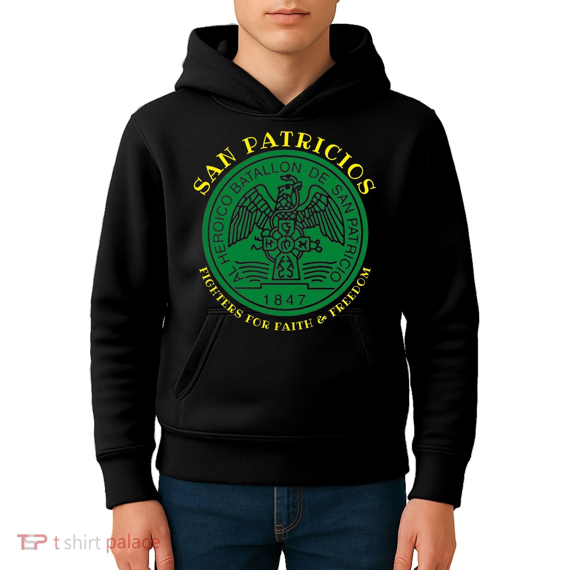 Saint Patrick's Battalion San Patricios Catholic Kids Hoodie