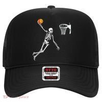 Skeleton Playing Basketball Halloween Costume Boy Kids Hat thumb 0