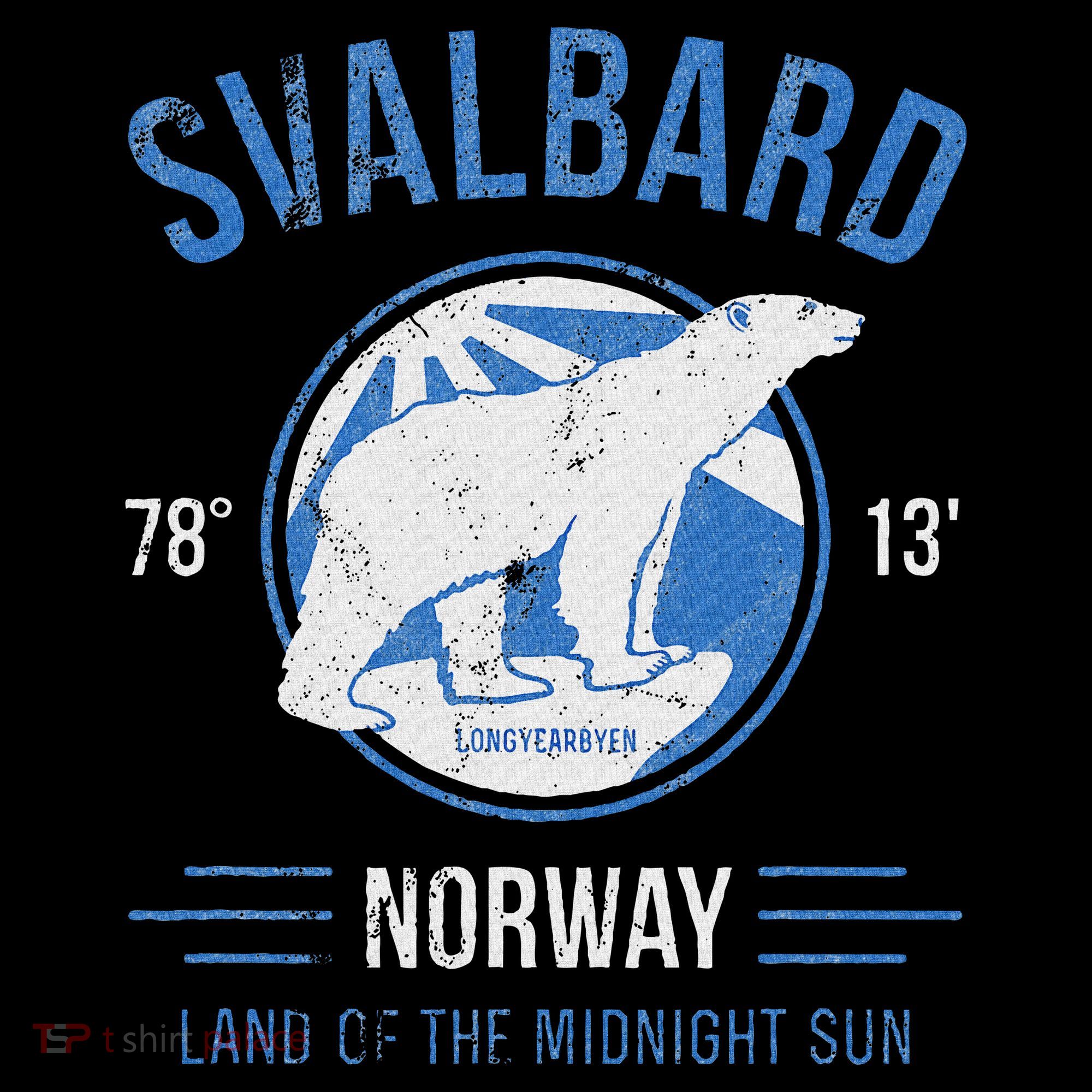 Svalbard Polar Bear Norway Northern Lights Long Sleeve Shirt