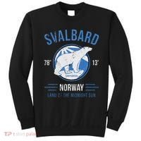Svalbard Polar Bear Norway Northern Lights Sweatshirt thumb 0