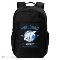 Svalbard Polar Bear Norway Northern Lights Backpack thumb 0