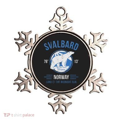 Svalbard Polar Bear Norway Northern Lights Ornament