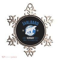 Svalbard Polar Bear Norway Northern Lights Ornament thumb 0