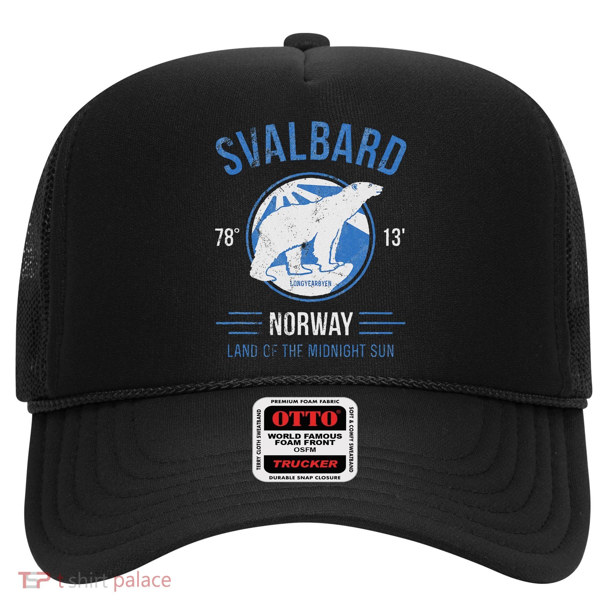 Svalbard Polar Bear Norway Northern Lights Hat