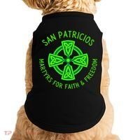 Saint Patrick's Battalion San Patricios Catholic Gift Doggie Tank thumb 0