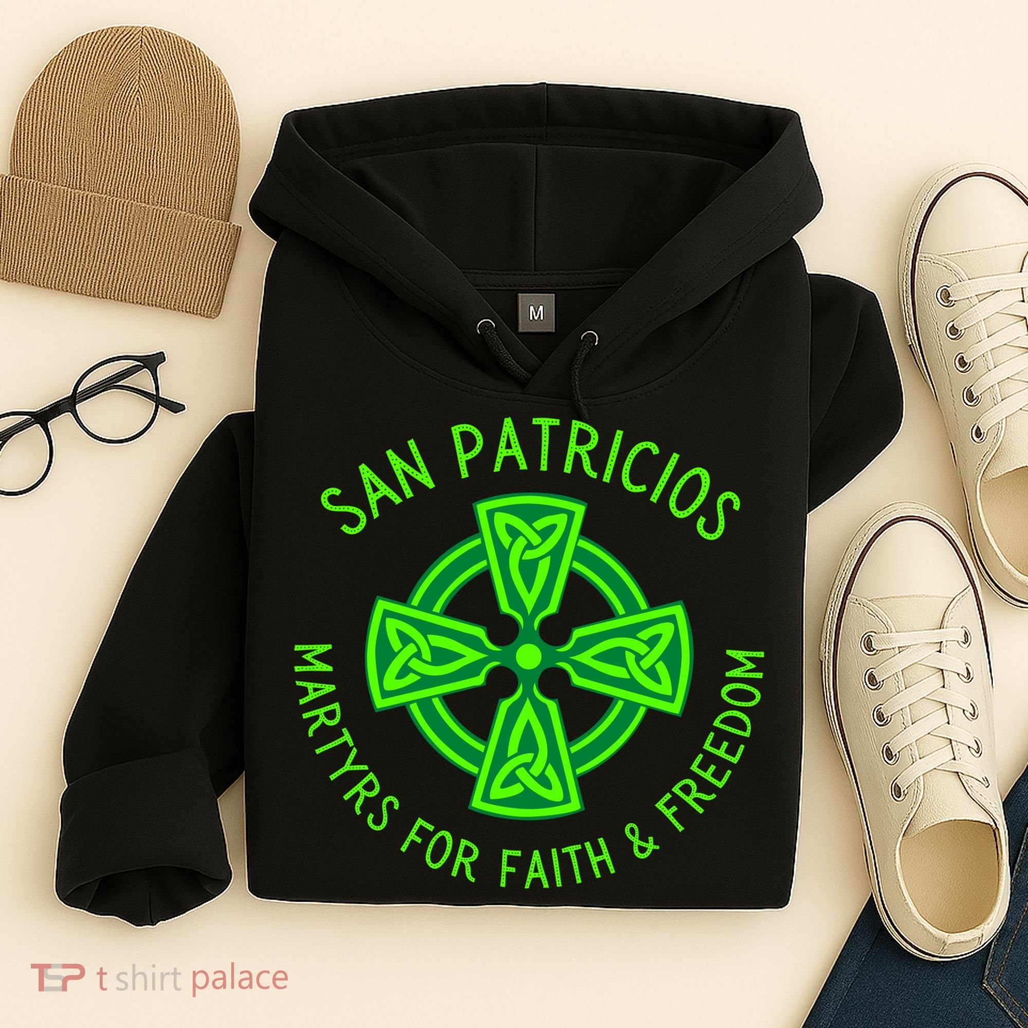 Saint Patrick's Battalion San Patricios Catholic Gift Hoodie