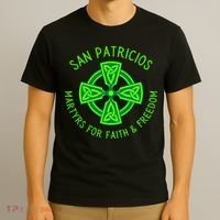 Saint Patrick's Battalion San Patricios Catholic Gift T-Shirt thumb 3