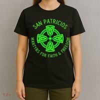 Saint Patrick's Battalion San Patricios Catholic Gift T-Shirt thumb 4