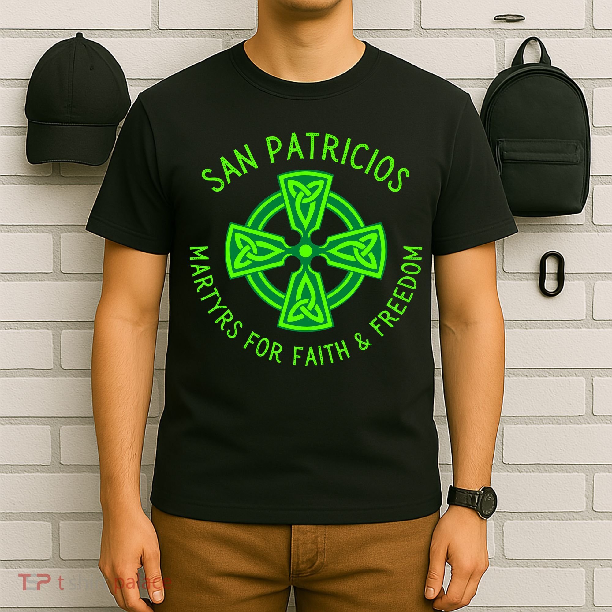 Saint Patrick's Battalion San Patricios Catholic Gift T-Shirt
