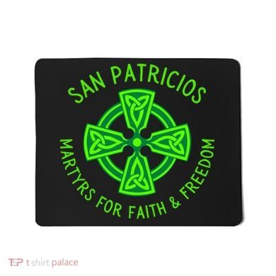 Saint Patrick's Battalion San Patricios Catholic Gift Mousepad