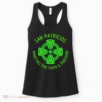 Saint Patrick's Battalion San Patricios Catholic Gift Women's Tank Top thumb 0