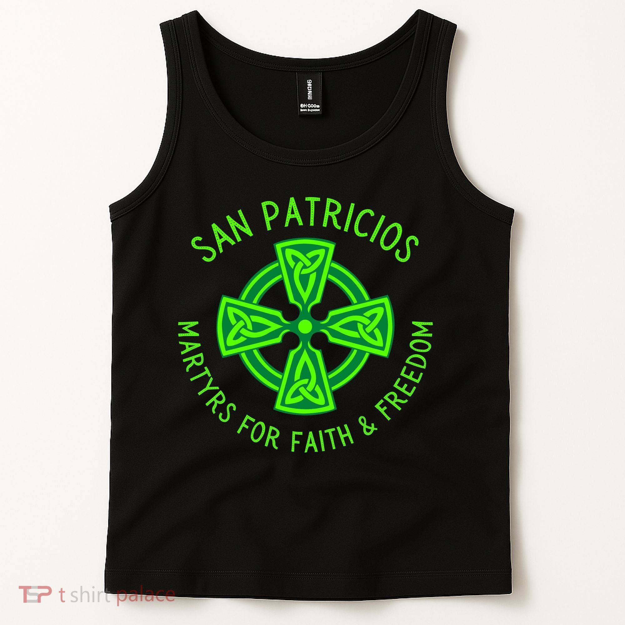 Saint Patrick's Battalion San Patricios Catholic Gift Tank Top