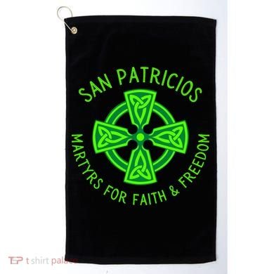 Saint Patrick's Battalion San Patricios Catholic Gift Golf Towel