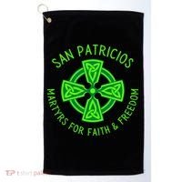 Saint Patrick's Battalion San Patricios Catholic Gift Golf Towel thumb 0