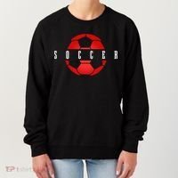 Soccer Player Ball Soccer Women's Sweatshirt thumb 0