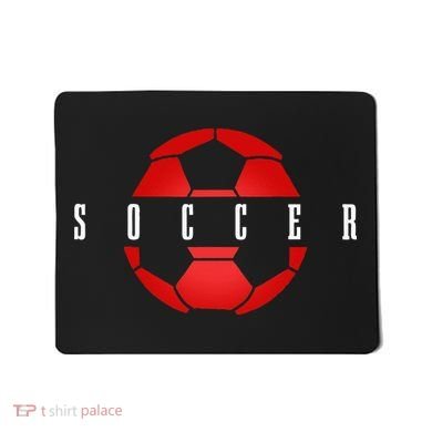 Soccer Player Ball Soccer Mousepad