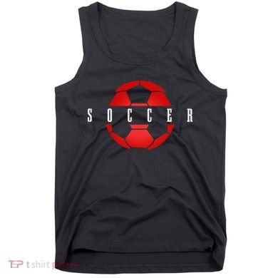 Soccer Player Ball Soccer Tank Top