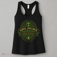 St Patrick Breastplate Prayer Catholic Saint Patricks Day Women's Tank Top thumb 3