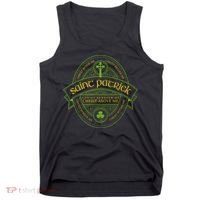 St Patrick Breastplate Prayer Catholic Saint Patricks Day Tank Top thumb 0