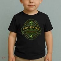 St Patrick Breastplate Prayer Catholic Saint Patricks Day Toddler T-Shirt thumb 2