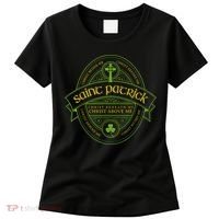 St Patrick Breastplate Prayer Catholic Saint Patricks Day Women's T-Shirt thumb 0