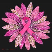 Sunflower Pink Breast Cancer Awareness Support Women Warrior Bucket Hat thumb 4