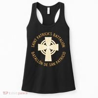 Saint Patrick's Battalion San Patricios Catholic Gift Women's Tank Top thumb 0