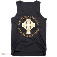 Saint Patrick's Battalion San Patricios Catholic Gift Tank Top thumb 0