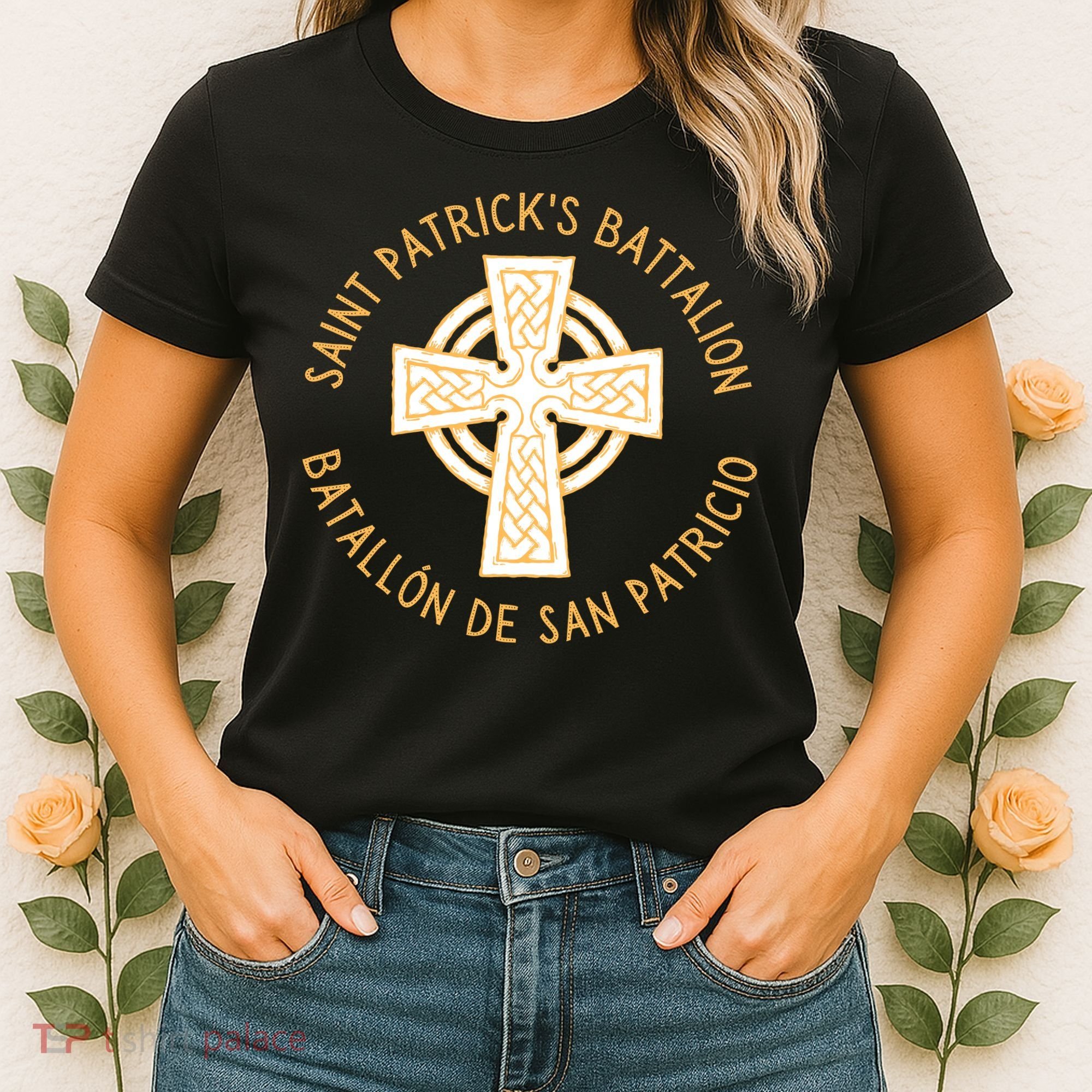 Saint Patrick's Battalion San Patricios Catholic Gift Women's T-Shirt
