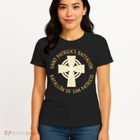 Saint Patrick's Battalion San Patricios Catholic Gift Women's T-Shirt thumb 4