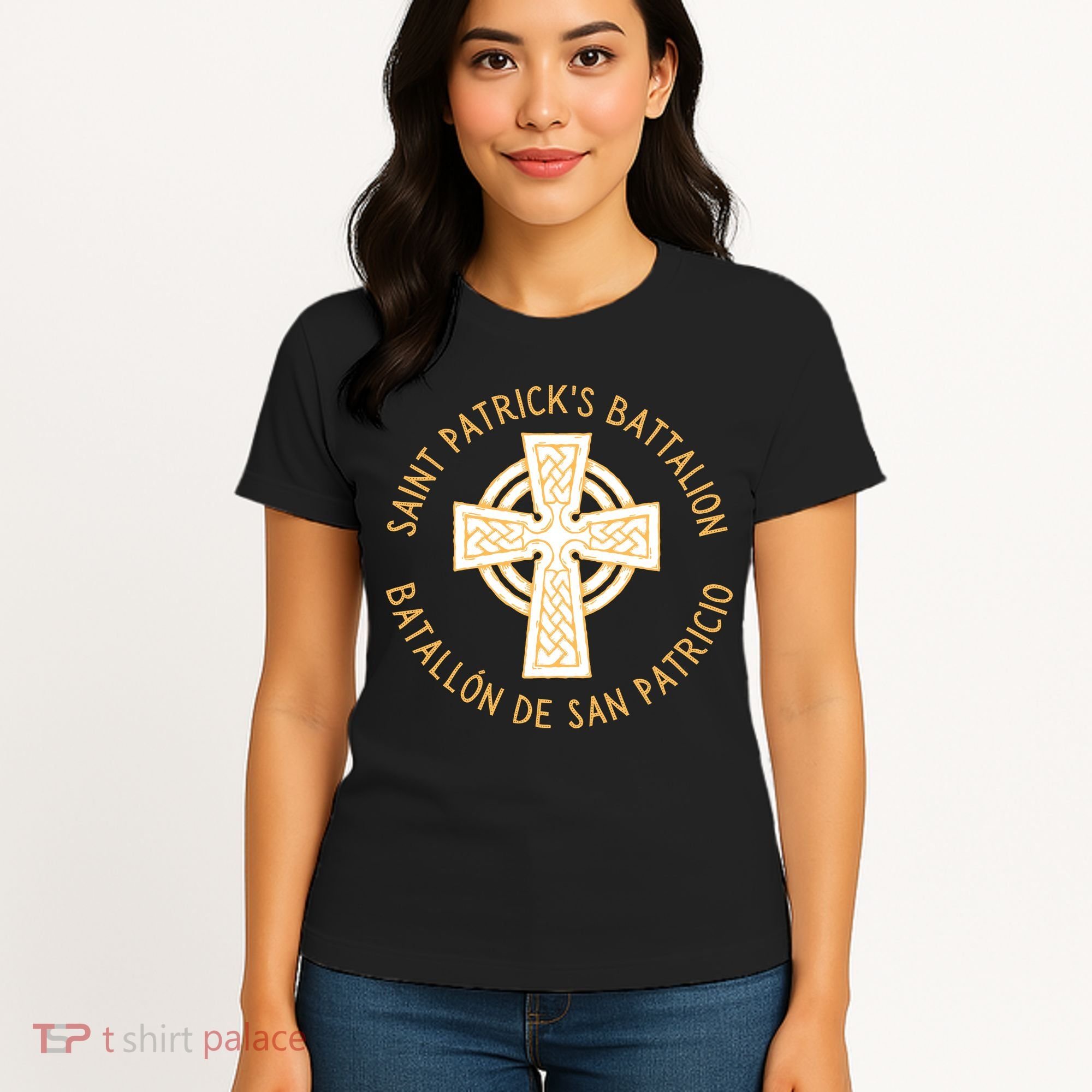 Saint Patrick's Battalion San Patricios Catholic Gift Women's T-Shirt