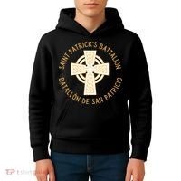 Saint Patrick's Battalion San Patricios Catholic Gift Kids Hoodie thumb 4