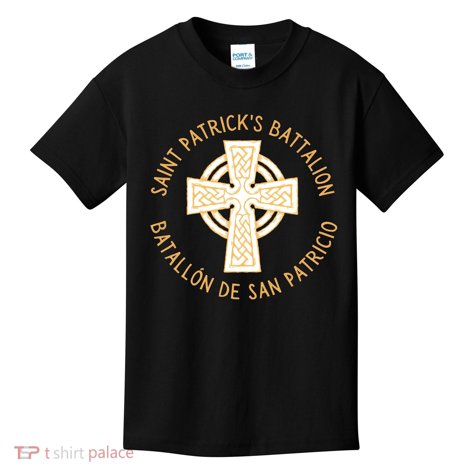 Saint Patrick's Battalion San Patricios Catholic Gift Kids T-Shirt