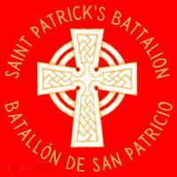 Saint Patrick's Battalion San Patricios Catholic Gift Santa Hat thumb 1