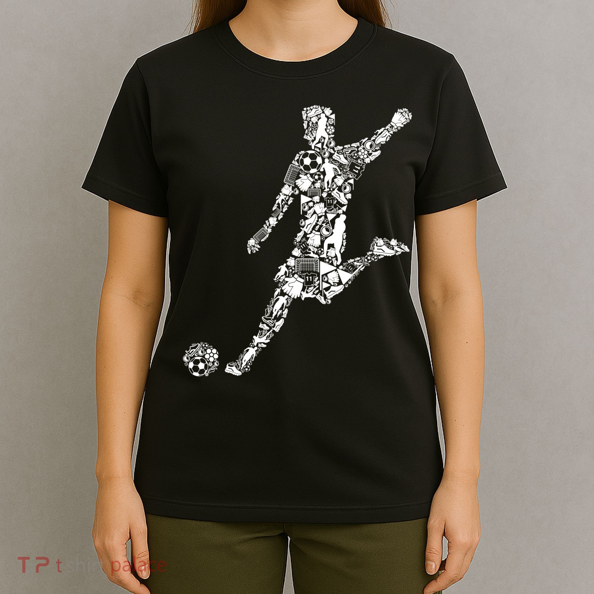 Soccer Player Boys Kids Youth Men TShirt T-Shirt