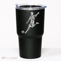 Soccer Player Boys Kids Youth Men TShirt Tumbler thumb 0
